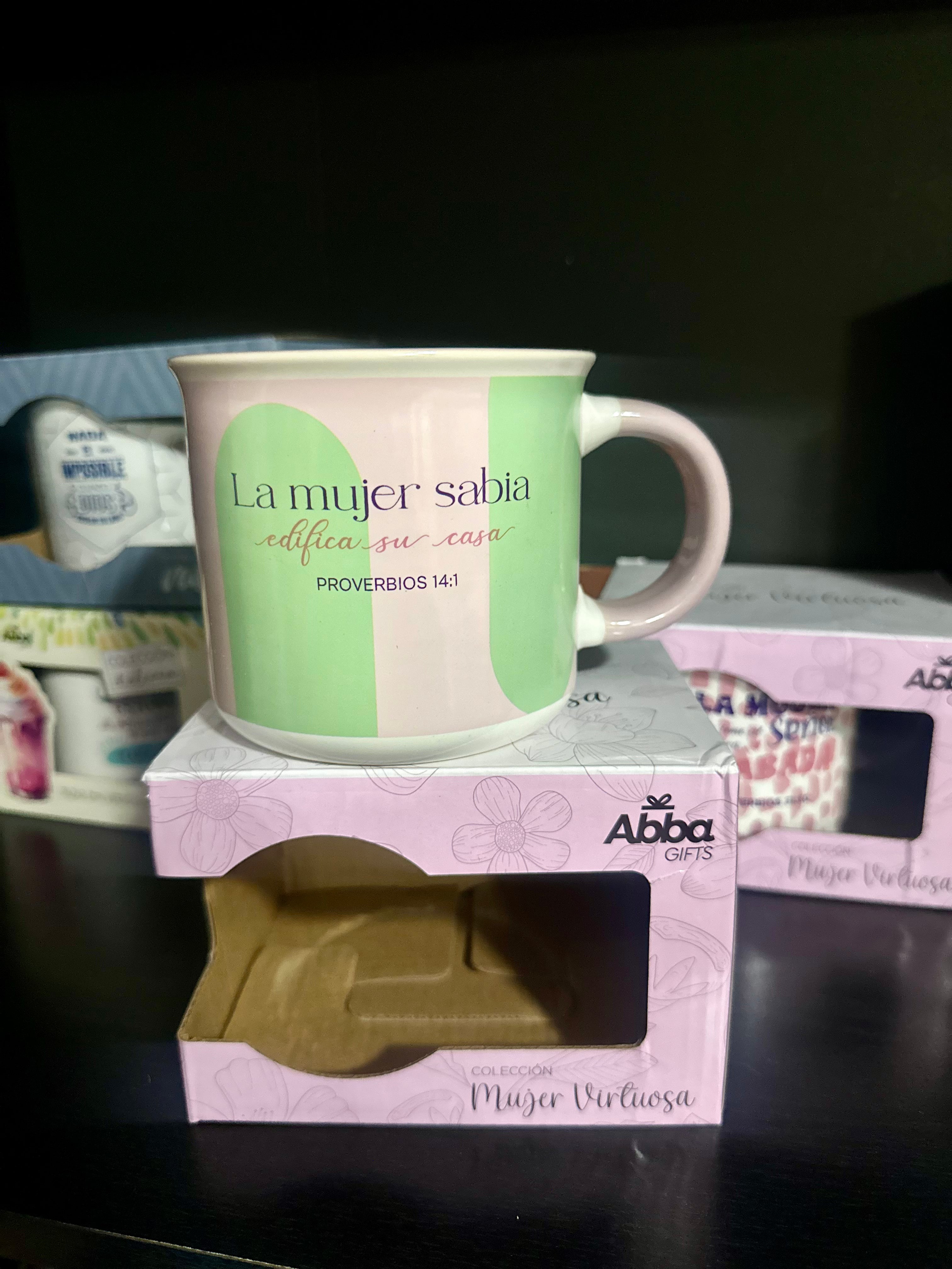 TAZA PARA LLA MUJER SABIA